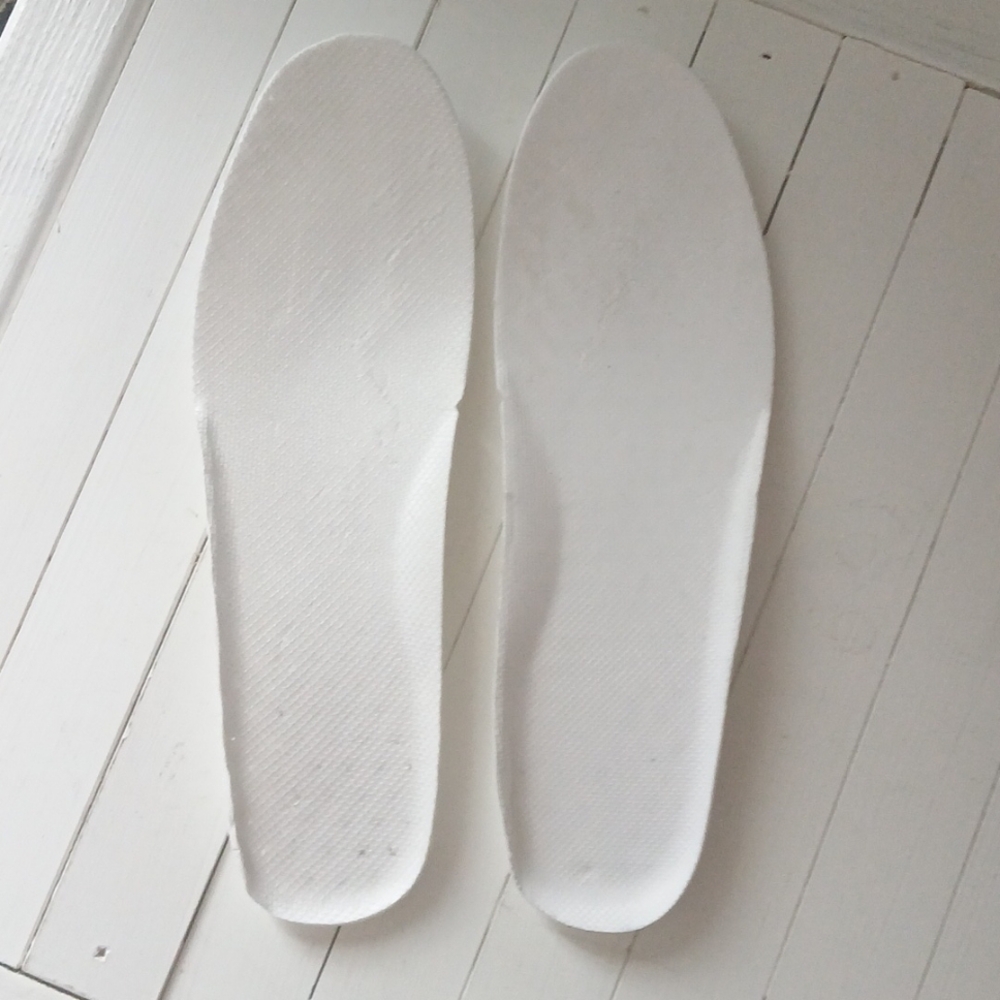 Womens Woven Shoes Size Eur 42/US 10-10.5 Navy & White - Picture 7 of 7